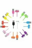 USB SYNC KABLE /LADER IPHONE 4/4S,3GS,IPOD,IPAD
