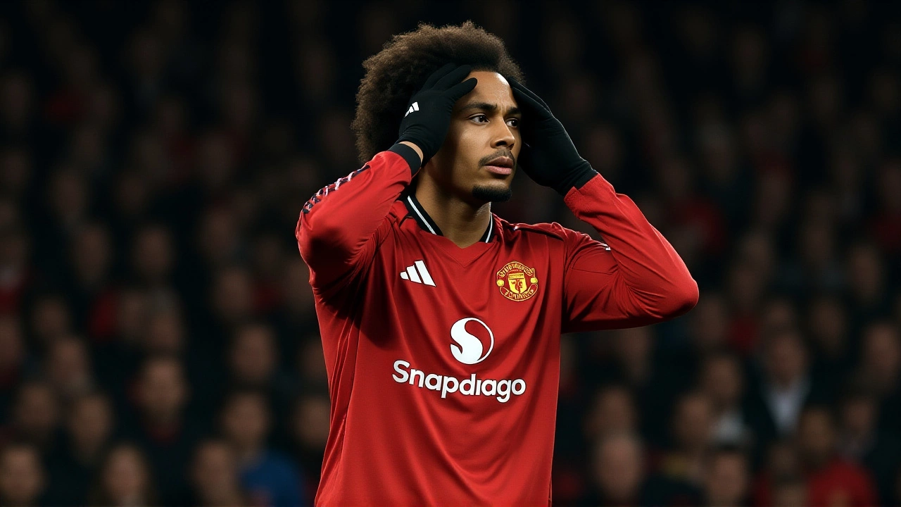 Joshua Zirkzee's hall-of-shame show sparks United turmoil as Everton draw stuns Goodison